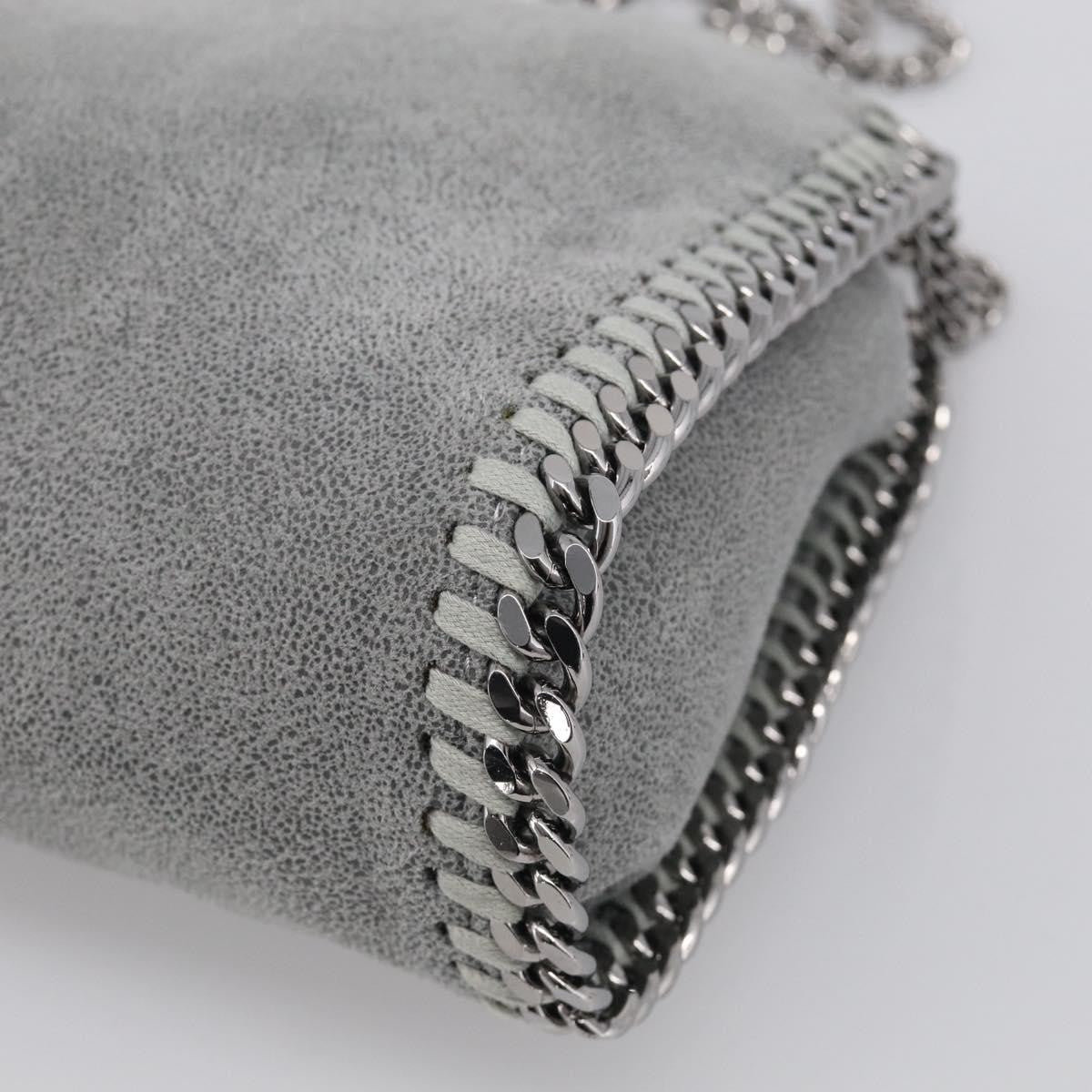 Stella Mccartney Falabella Tote Suede Gray Suede Crossbody Bag Bag (Pre-Owned)