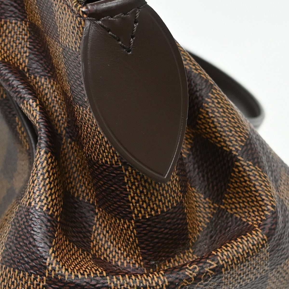 Louis Vuitton Verona Damier Ebene Brown Canvas Tote Bag Bag (Pre-Owned)