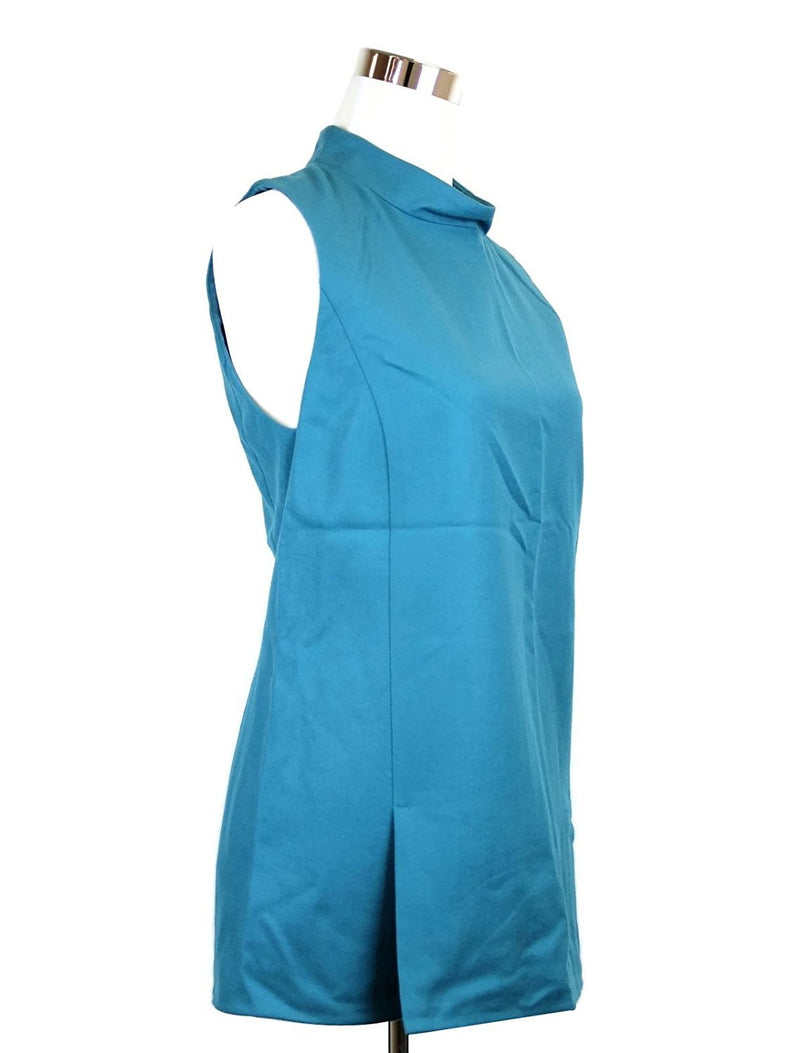 Gucci Women's Wool Cashmere Elastane Mock Neck Funnel Top