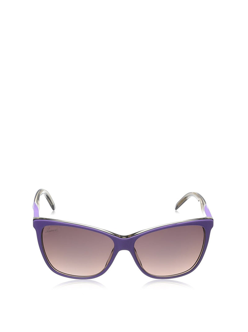 Gucci Women's Lilac Plastic Square Sunglasses with Interlocking G GG 3640/S 0WX3X 343656
