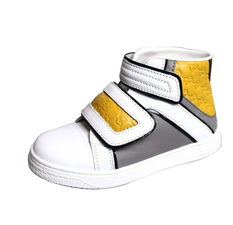 Gucci Unisex Leather High top Coda Pop Sneakers