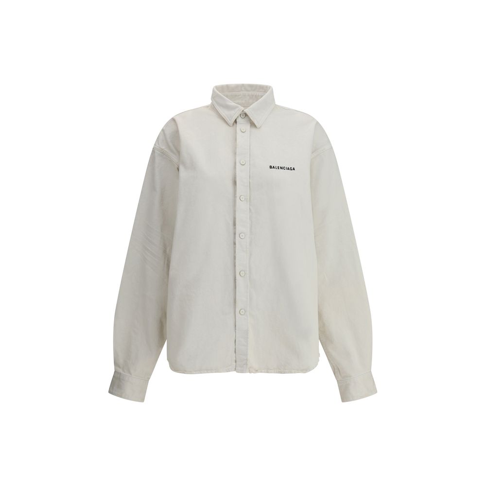 Balenciaga Denim Shirt Women's Jacket