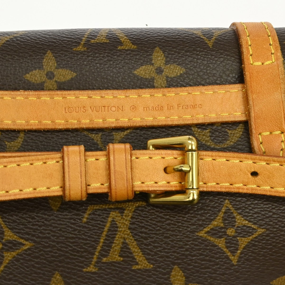 Louis Vuitton Marelle Waist Monogram Canvas Brown Canvas Clutche & Pouche Bag (Pre-Owned)