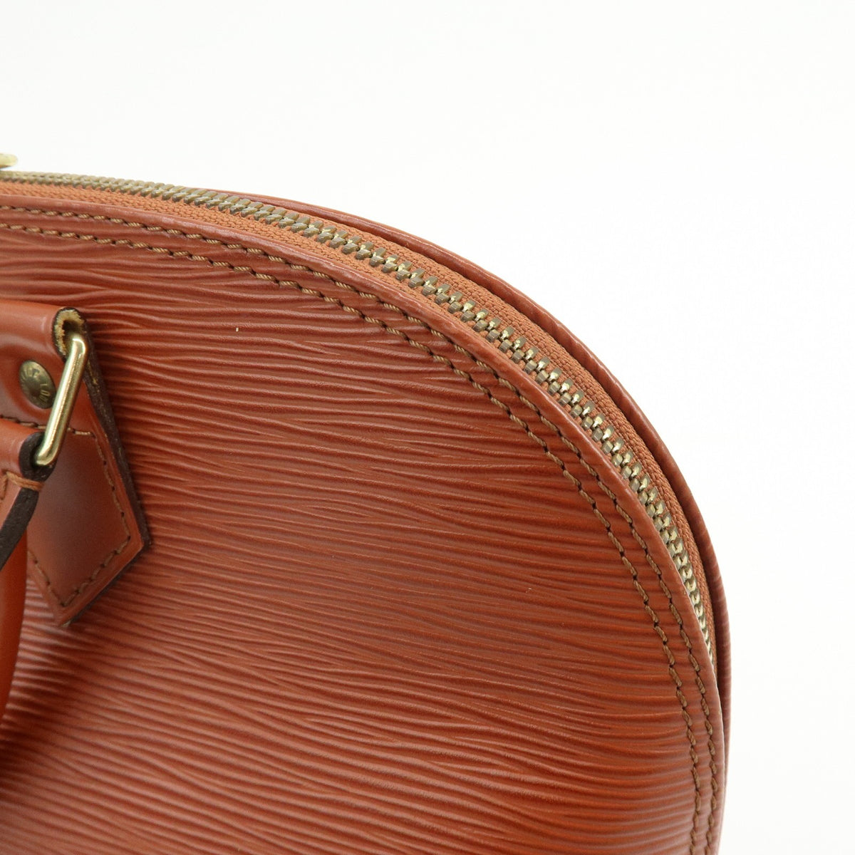 Louis Vuitton Alma Epi Leather Brown Leather Handbag (Pre-Owned)