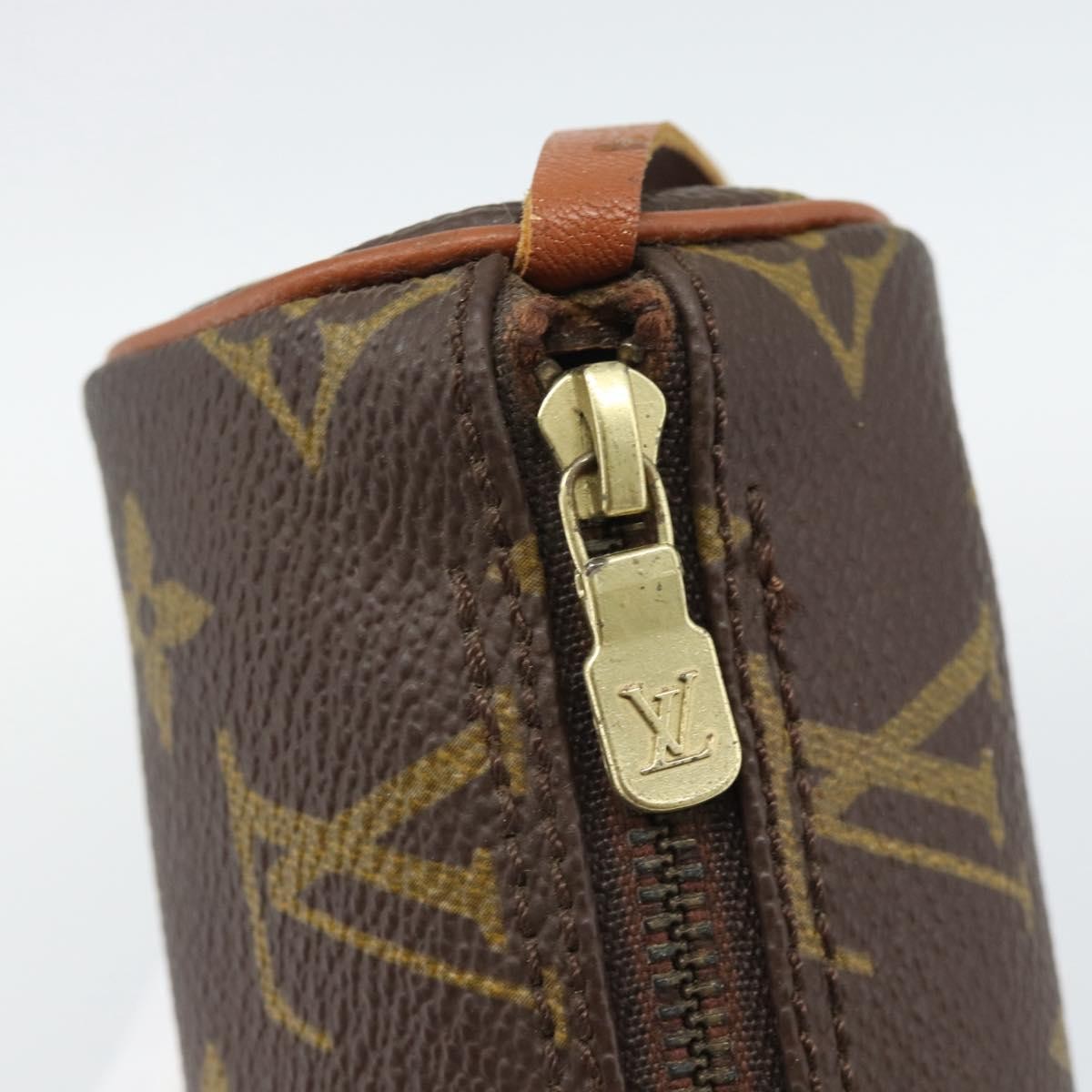 Louis Vuitton Papillon Pochette Monogram Canvas Brown Canvas Clutche & Pouche Bag (Pre-Owned)