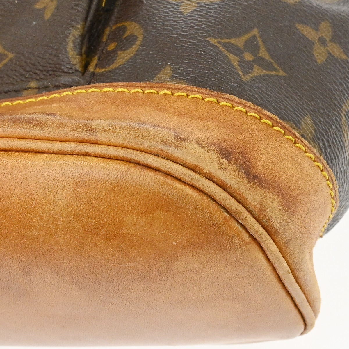 Louis Vuitton Vintage Montsouris Monogram Canvas Brown Canvas Backpack Bag (Pre-Owned)