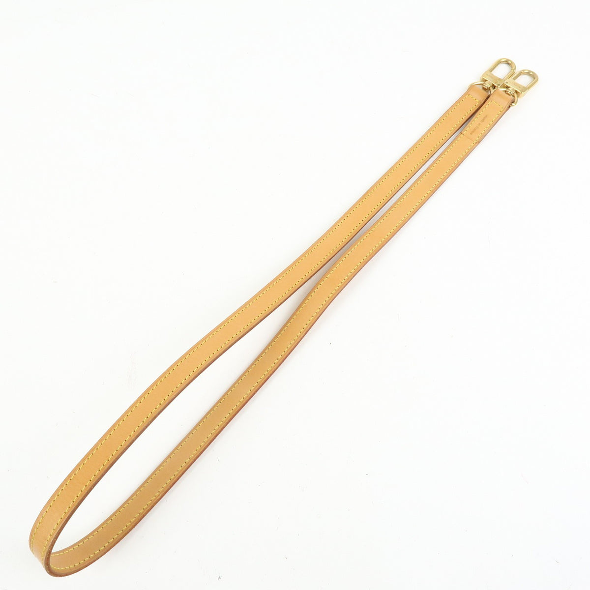 Louis Vuitton Shoulder Strap Vachetta Leather Beige Leather Straps Accessory (Pre-Owned)