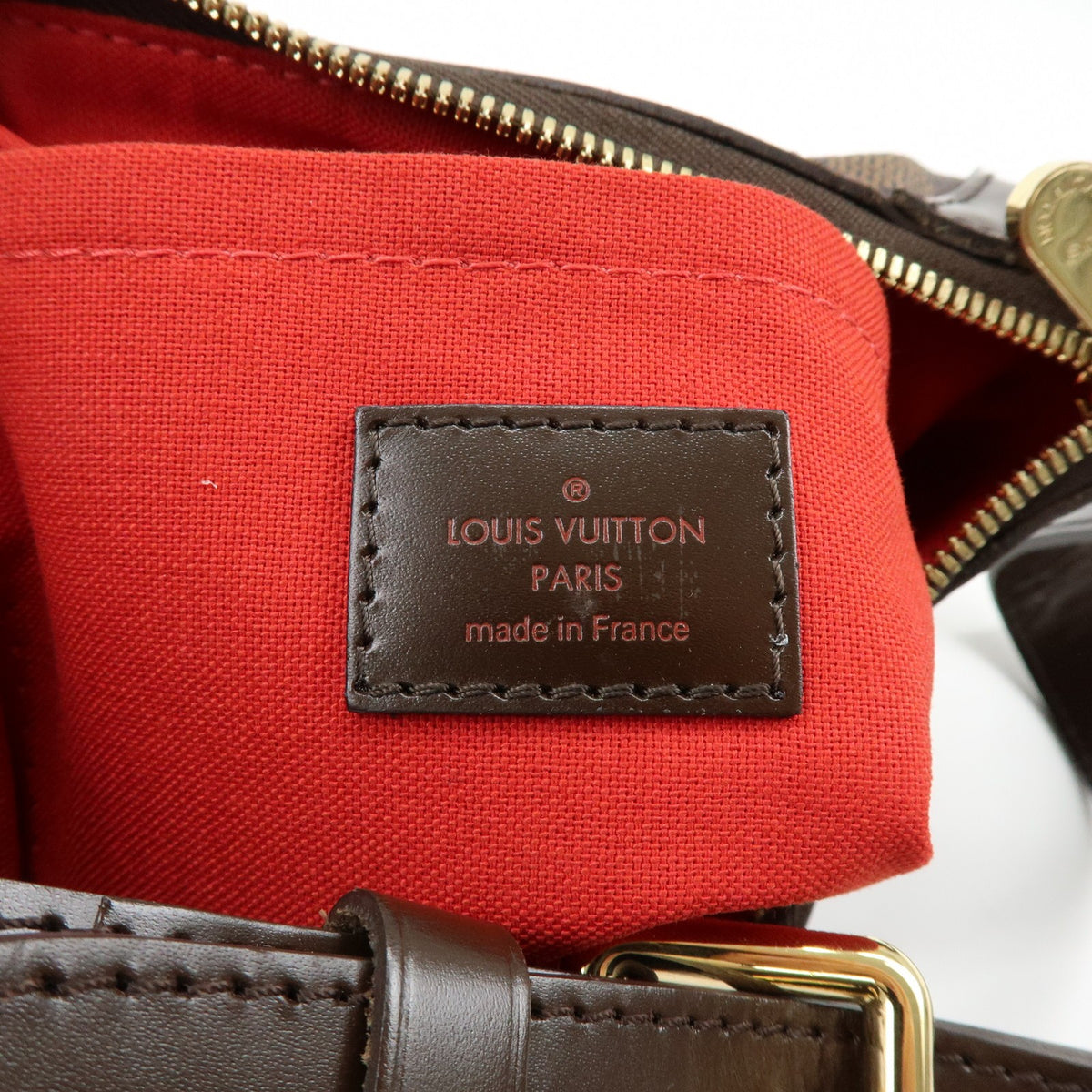 Louis Vuitton Thames Damier Brown Canvas Handbag (Pre-Owned)