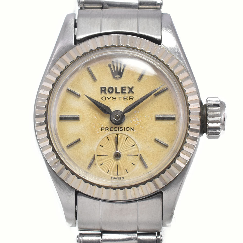 Rolex Oyster Precision Steel Watch (Pre-Owned)