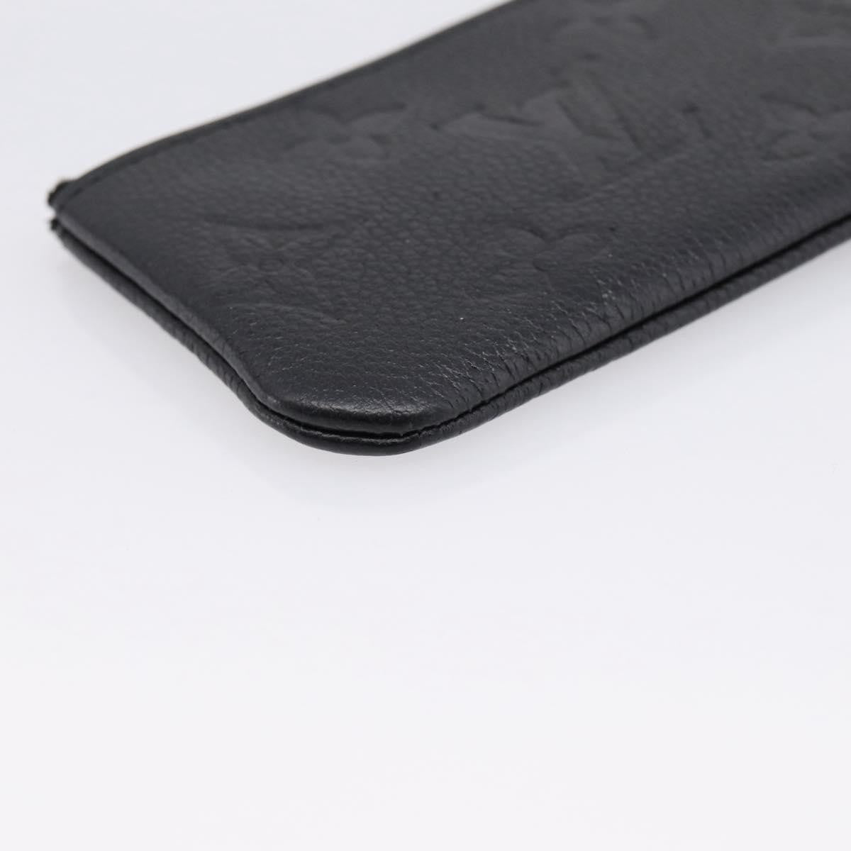 Louis Vuitton Key Monogram Empreinte Leather Black Leather Clutche & Pouche Bag (Pre-Owned)