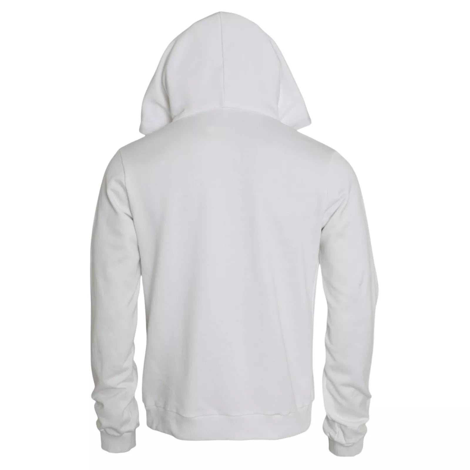 Dolce & Gabbana White Sacred Heart Hooded Sweatshirt Women's Sweater (Pre-Owned)