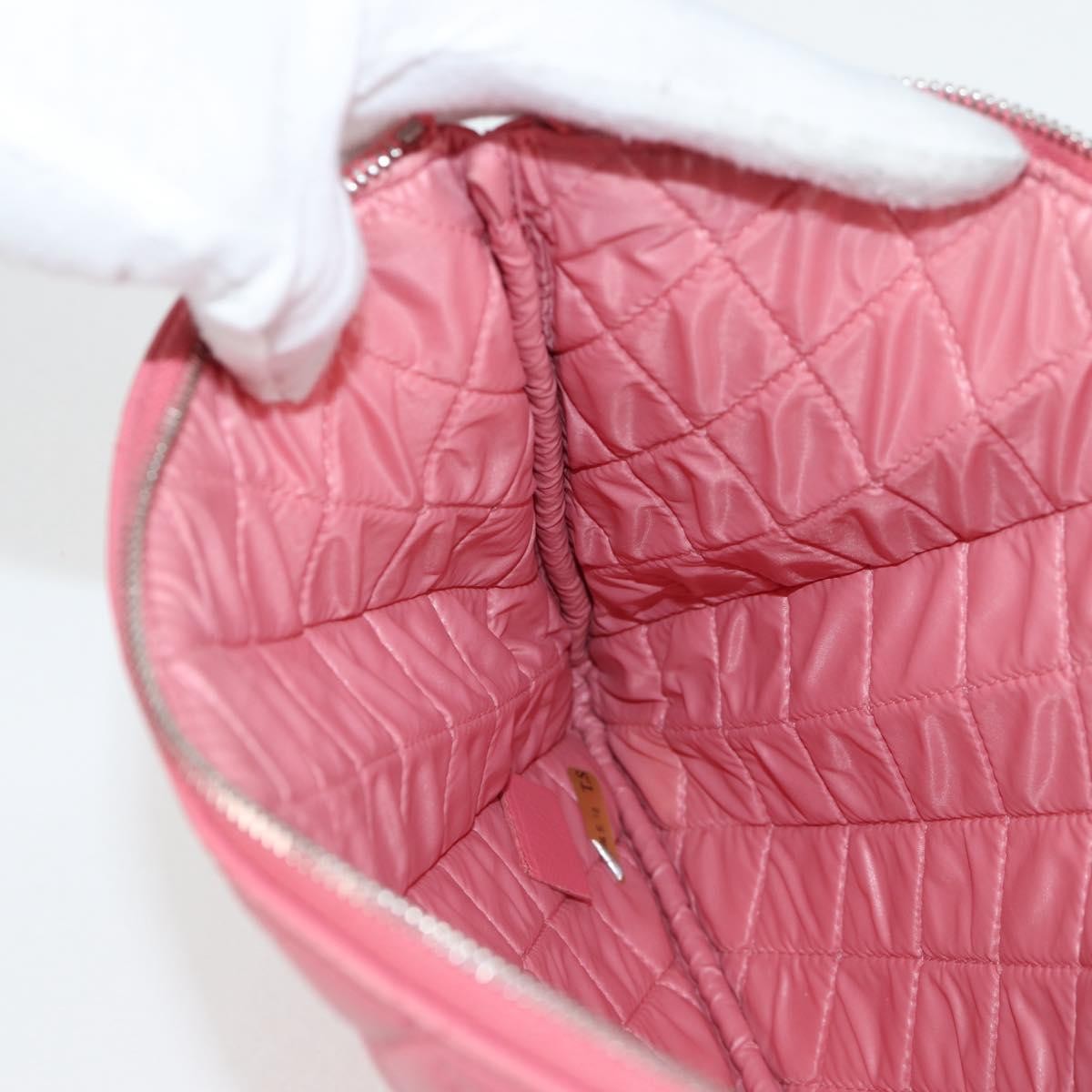 Chanel Cc Casino O Case Clutch Quilted Lambskin Pink Leather Clutche & Pouche Bag (Pre-Owned)