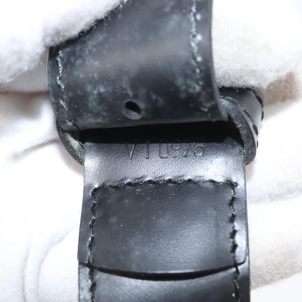 Louis Vuitton Vintage Sac D'epaule Epi Leather Black Leather Shoulder Bag Bag (Pre-Owned)