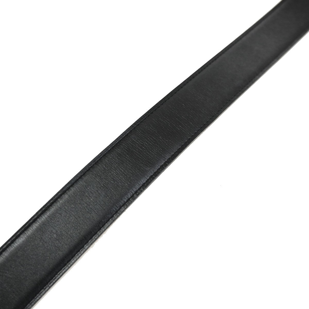 Hermes Constance Reversible Belt Leather Black Leather Belts Accessory (Pre-Owned)