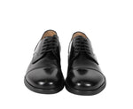 Salvatore Ferragamo Larry Black Leather Oxford Dress Shoes