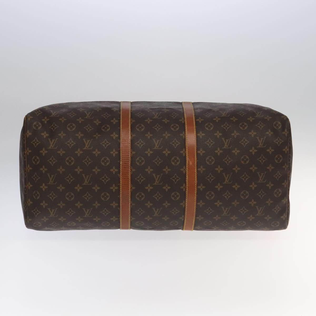 Louis Vuitton Keepall Monogram Canvas Brown Canvas Travel Bag Bag (Pre-Owned)