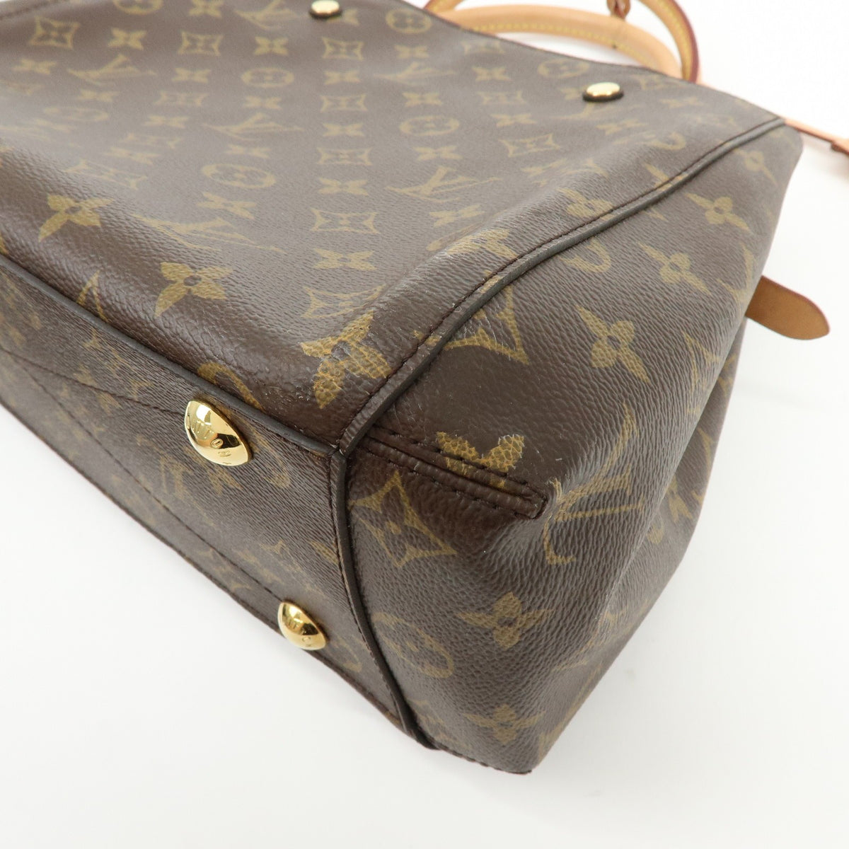 Louis Vuitton Montaigne Monogram Canvas Brown Canvas Handbag (Pre-Owned)