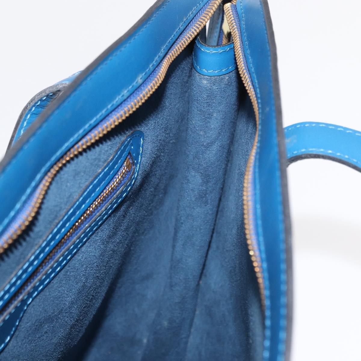Louis Vuitton Saint Jacques Epi Leather Blue Leather Shoulder Bag Bag (Pre-Owned)