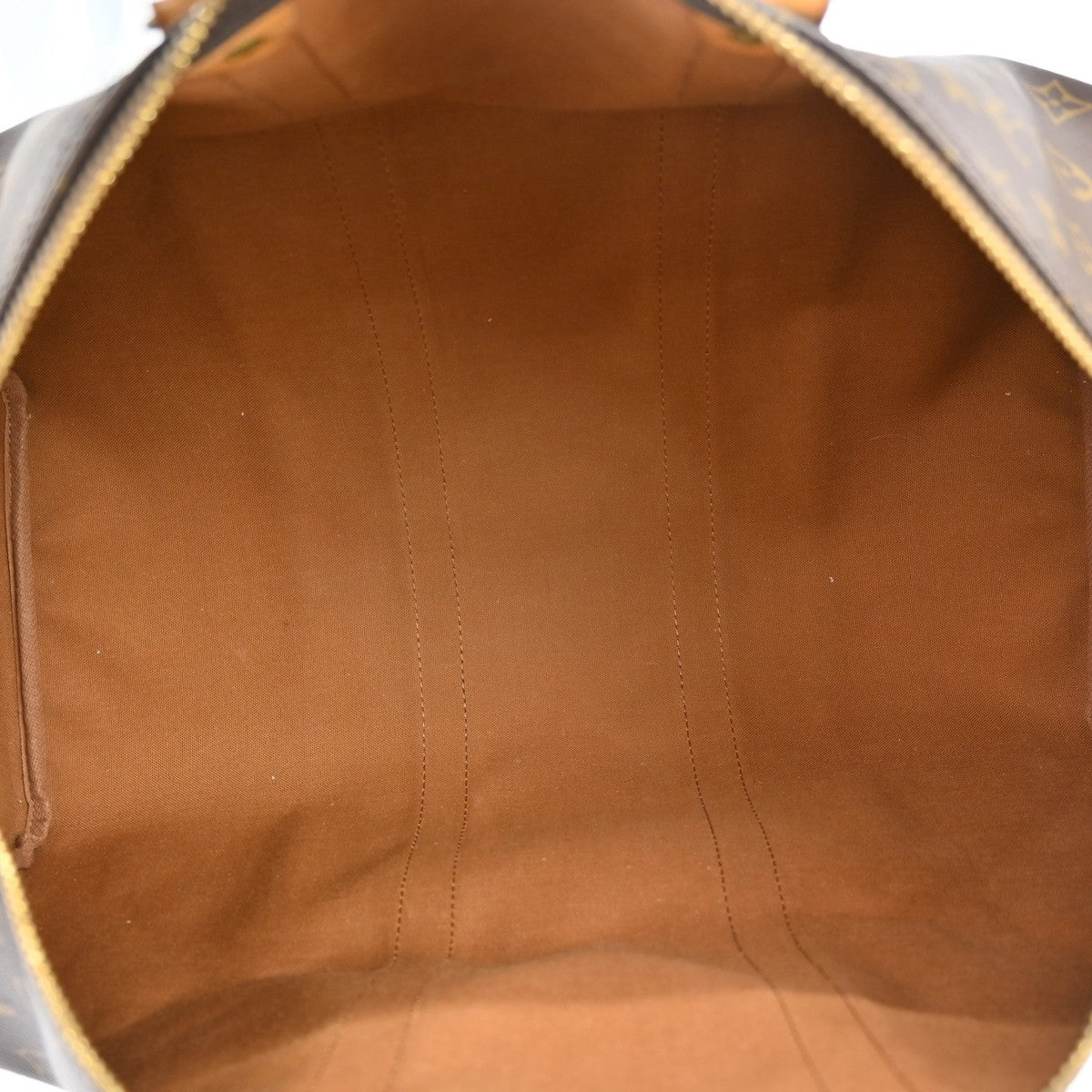 Louis Vuitton Keepall Monogram Canvas Brown Canvas Travel Bag Bag (Pre-Owned)