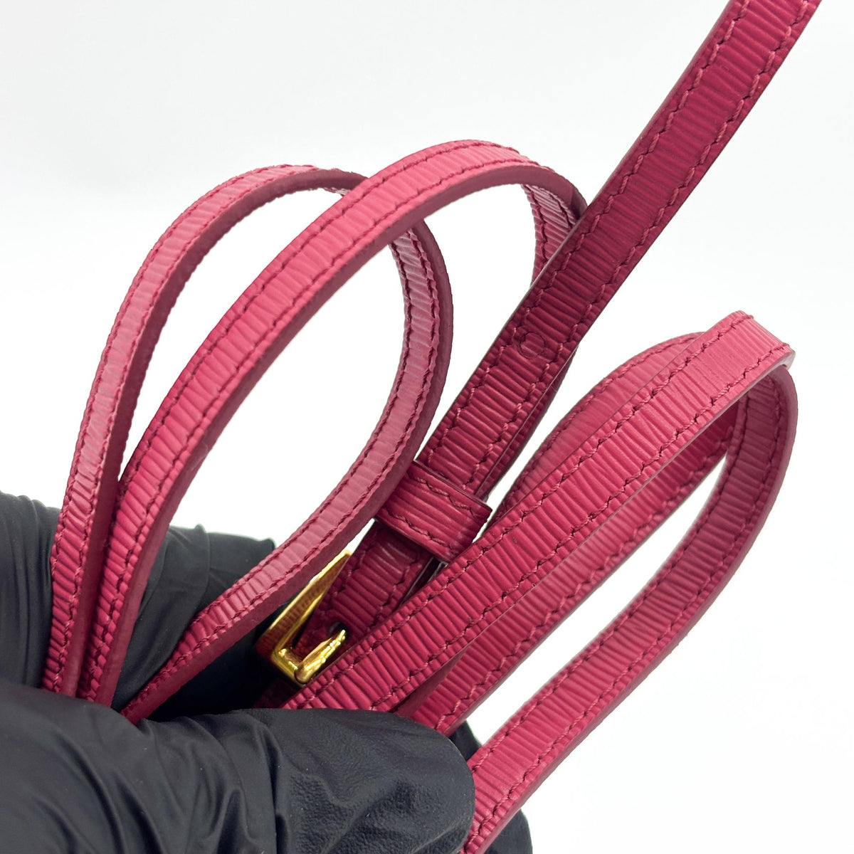 Prada Flap Vitello Move Red Calfskin Shoulder Bag Bag (Pre-Owned)