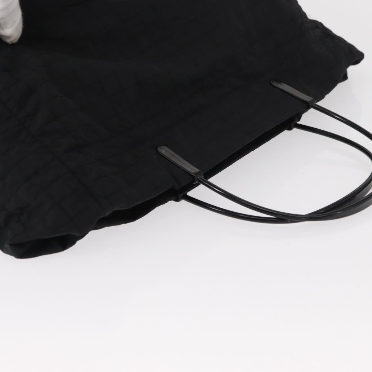 Prada Vintage Tessuto Black Nylon Handbag (Pre-Owned)