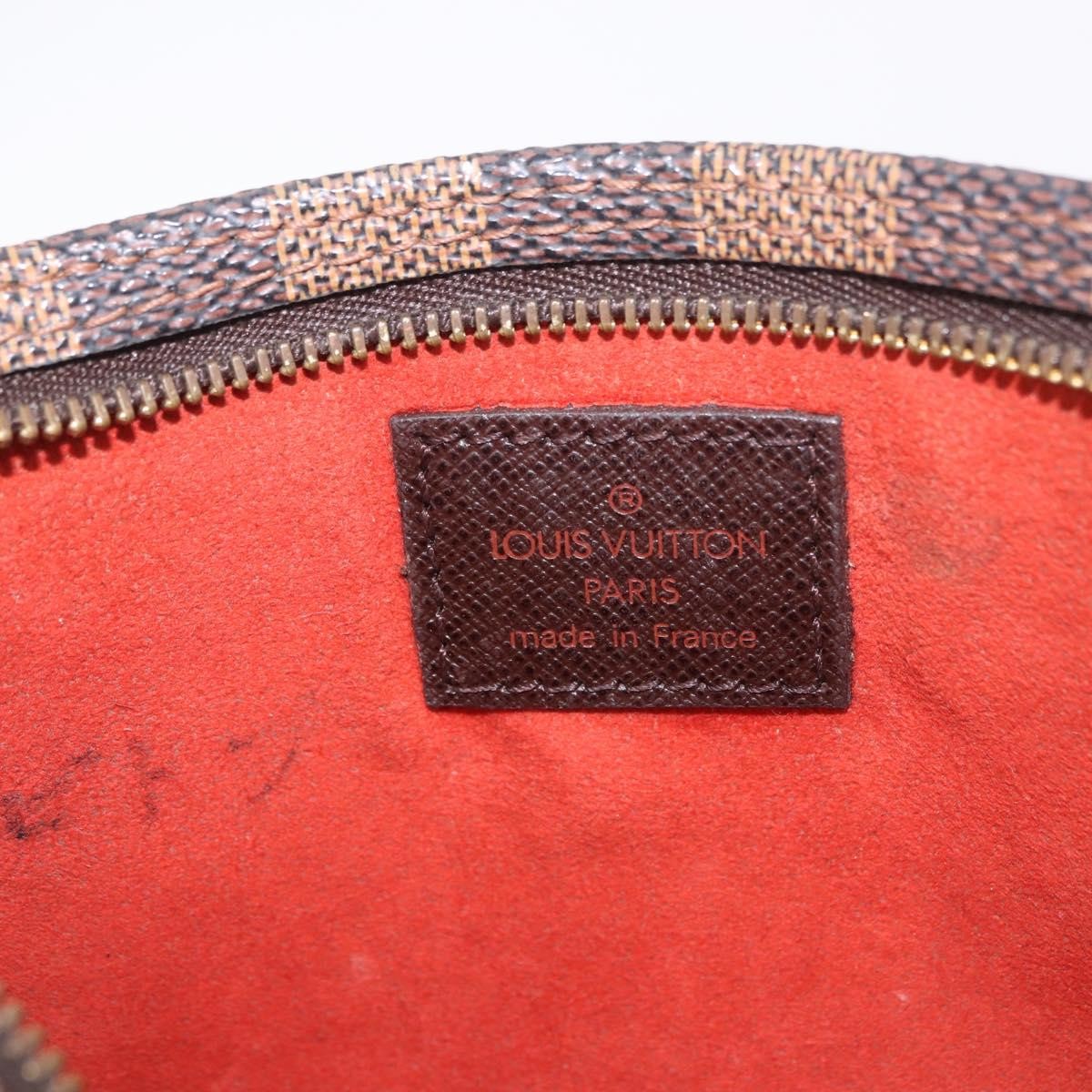 Louis Vuitton Toiletry Pouch Damier Brown Canvas Clutche & Pouche Bag (Pre-Owned)