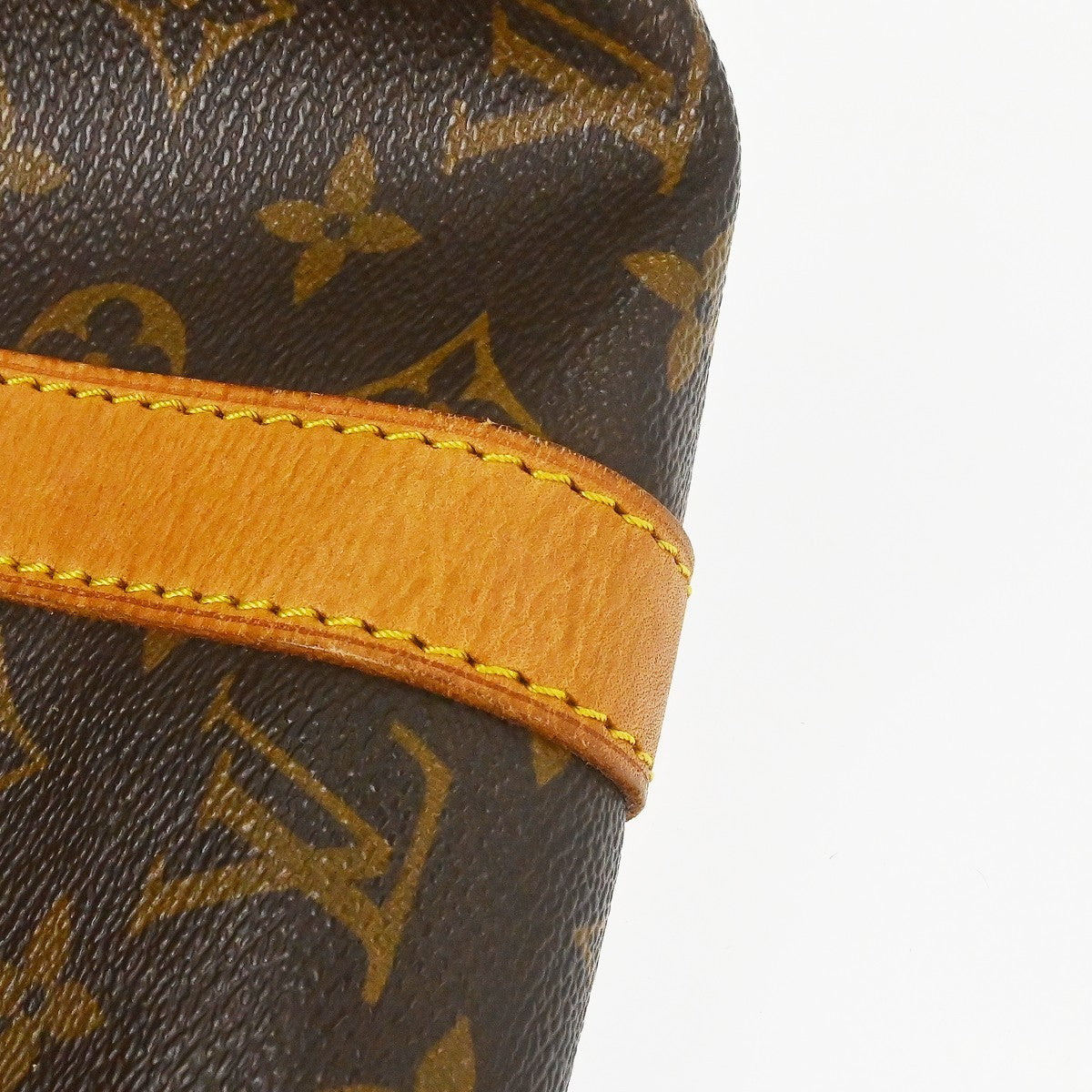 Louis Vuitton Keepall Bandouliere Monogram Canvas Brown Canvas Travel Bag Bag (Pre-Owned)
