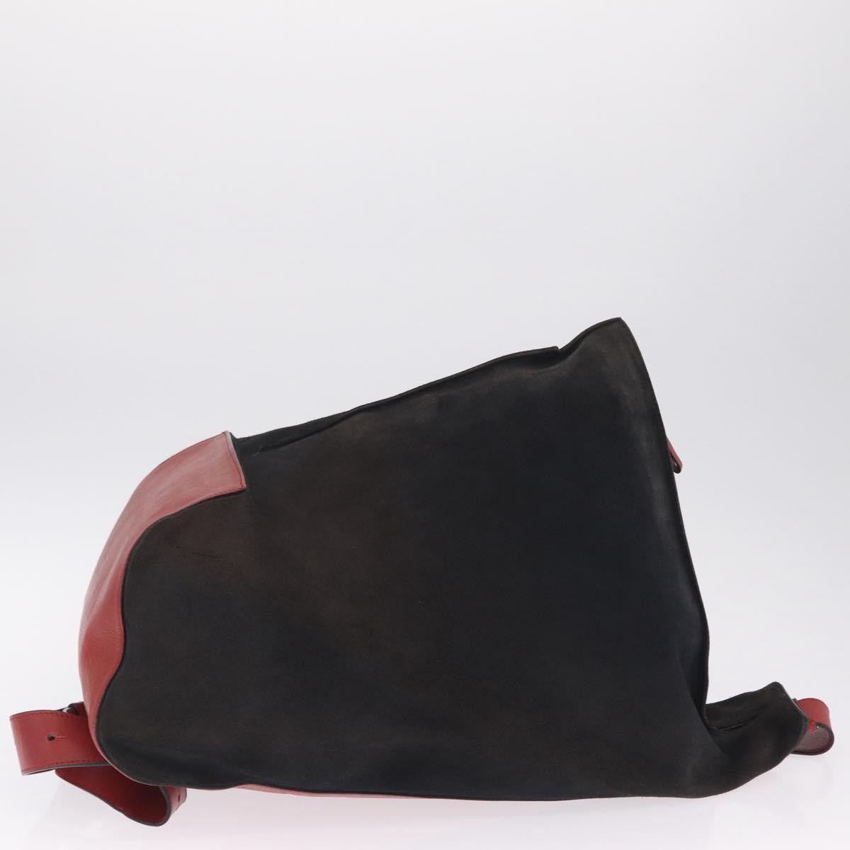 Loewe Anton Suede Brown Suede Backpack Bag (Pre-Owned)