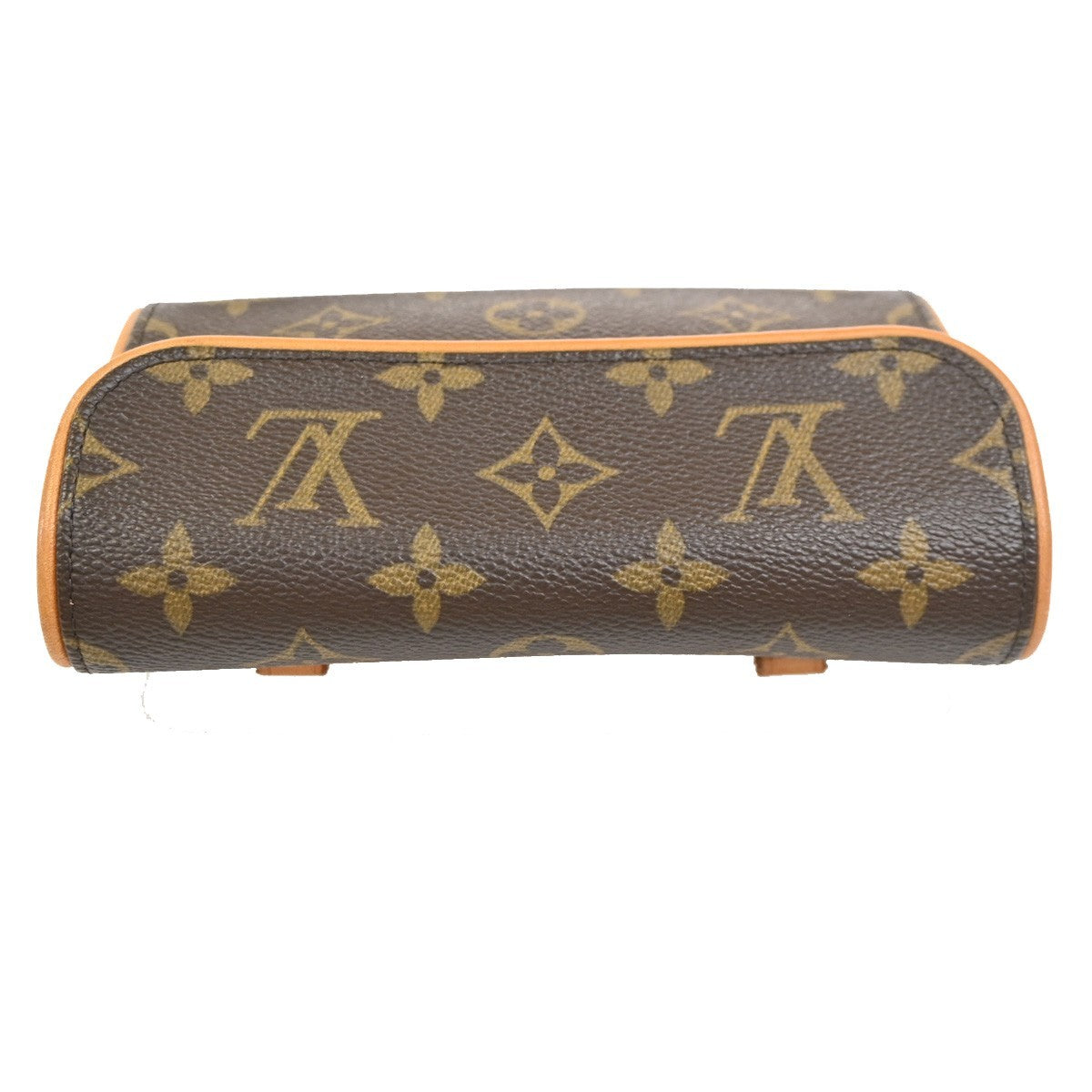 Louis Vuitton Florentine Waist Monogram Canvas Brown Canvas Clutche & Pouche Bag (Pre-Owned)