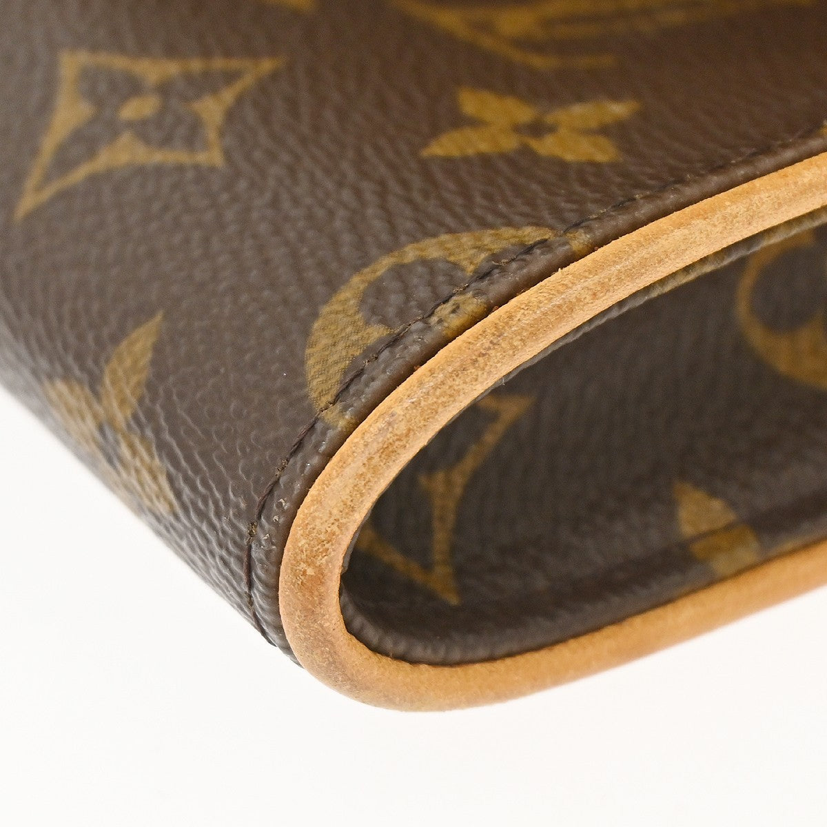Louis Vuitton Twin Monogram Canvas Brown Canvas Clutche & Pouche Bag (Pre-Owned)