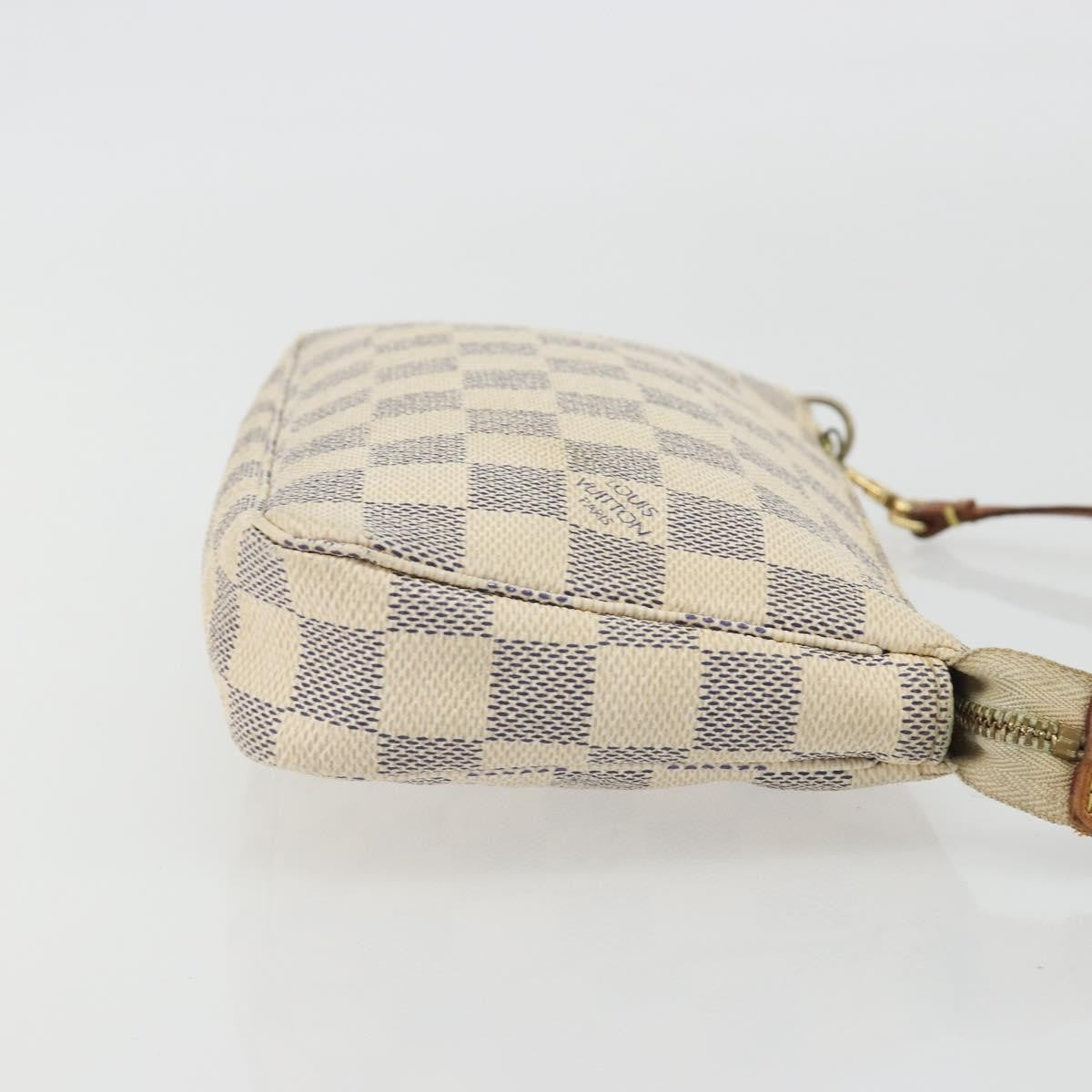 Louis Vuitton Pochette Accessoires Damier Beige Canvas Clutche & Pouche Bag (Pre-Owned)