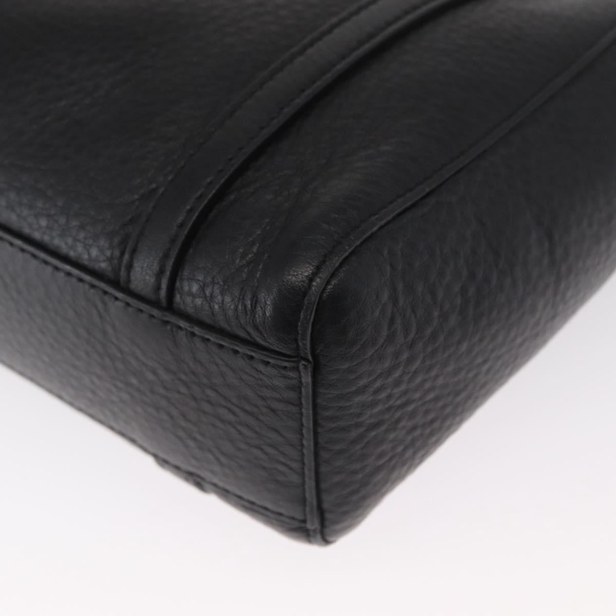 Balenciaga Everyday Leather Black Leather Tote Bag Bag (Pre-Owned)
