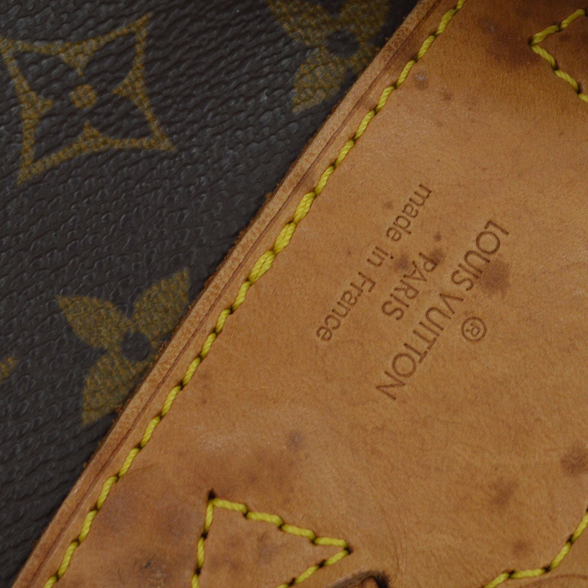 Louis Vuitton Vintage Montsouris Monogram Canvas Brown Canvas Backpack Bag (Pre-Owned)