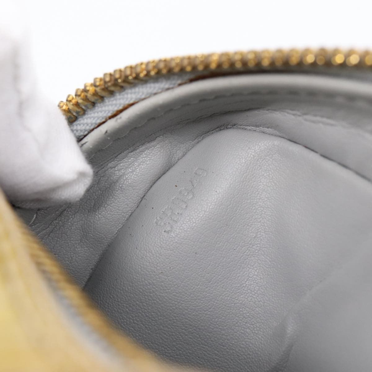 Louis Vuitton Wooster Monogram Vernis Yellow Patent_Leather Handbag (Pre-Owned)