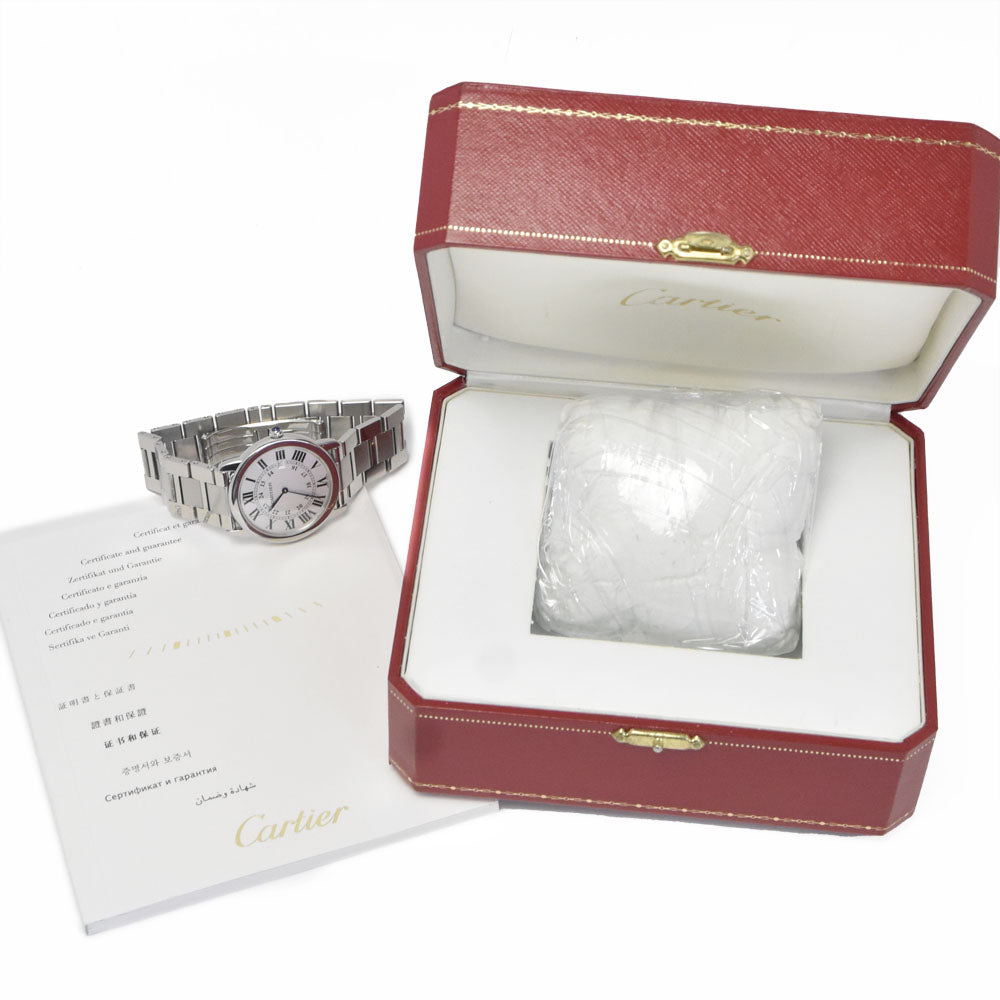 Cartier Ronde Must De Cartier Quartz Stainless Steel Watch (Pre-Owned)