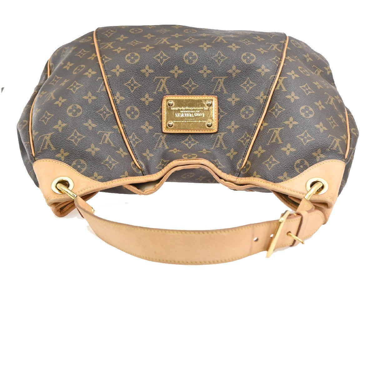 Louis Vuitton Galliera Monogram Canvas Brown Canvas Handbag (Pre-Owned)