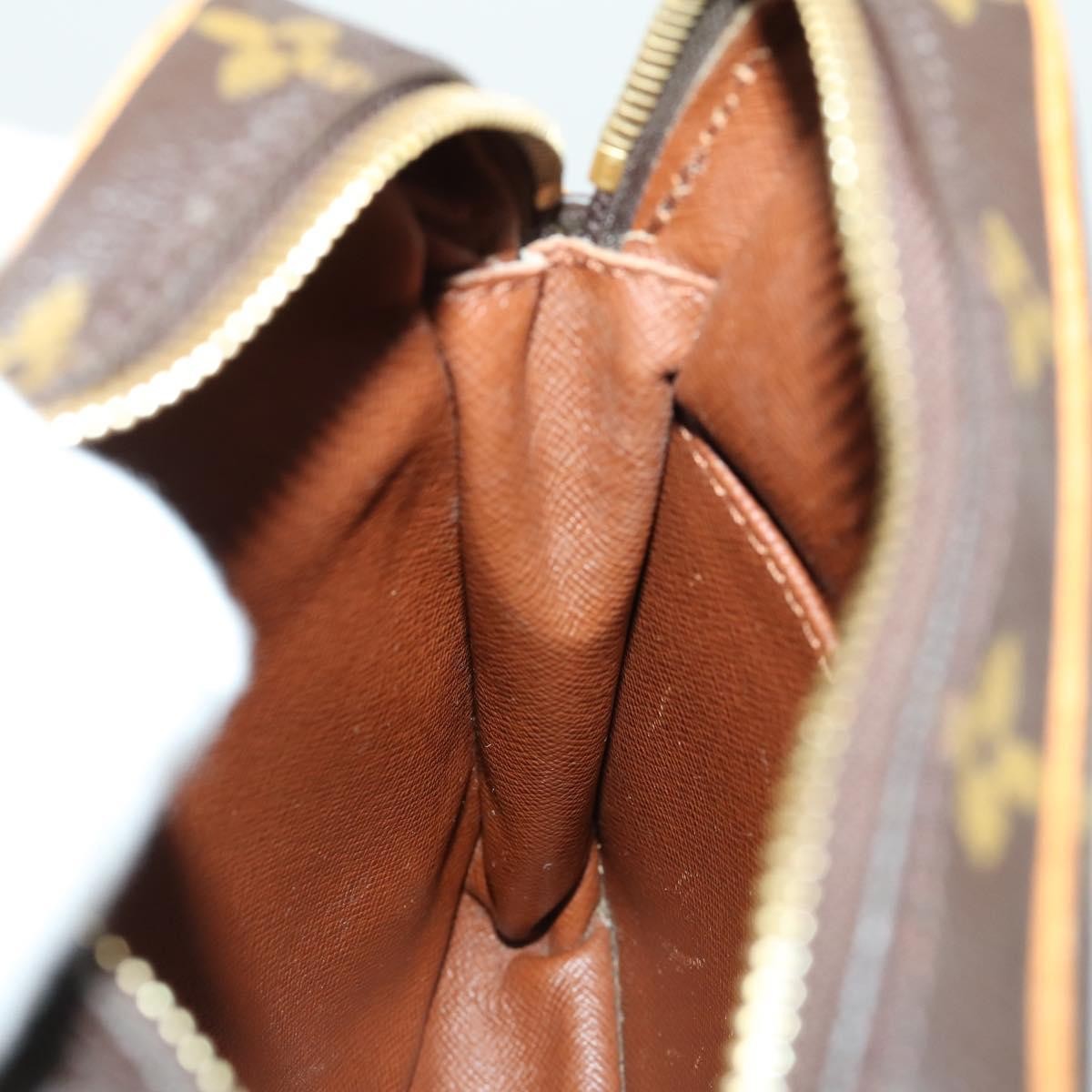 Louis Vuitton Danube Monogram Canvas Brown Canvas Shoulder Bag Bag (Pre-Owned)
