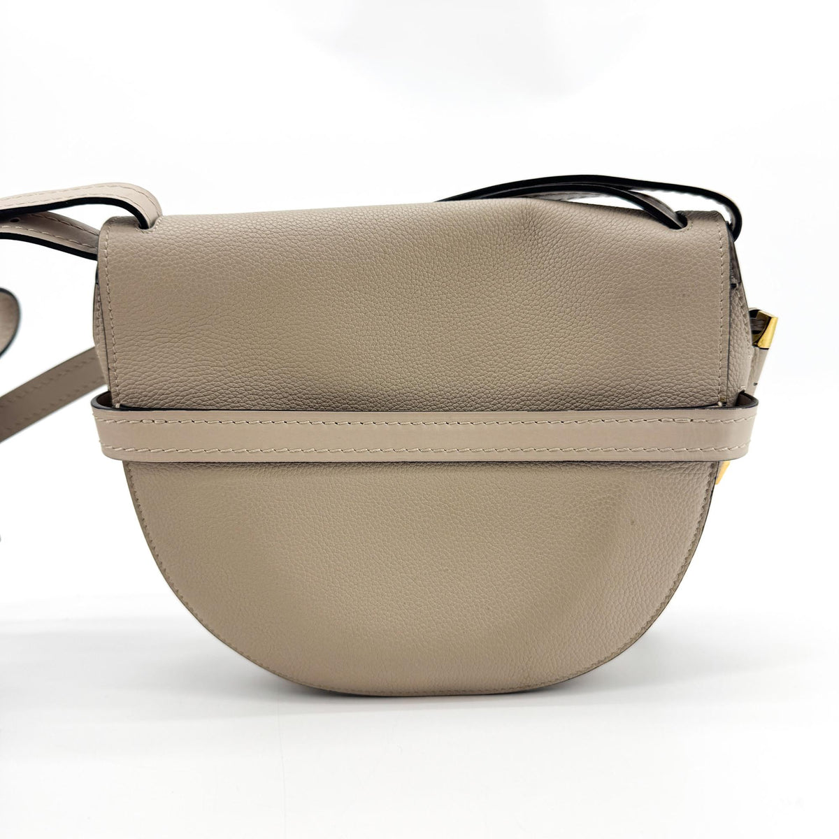 Loewe Gate Dual Leather Beige Leather Shoulder Bag Bag (Pre-Owned)