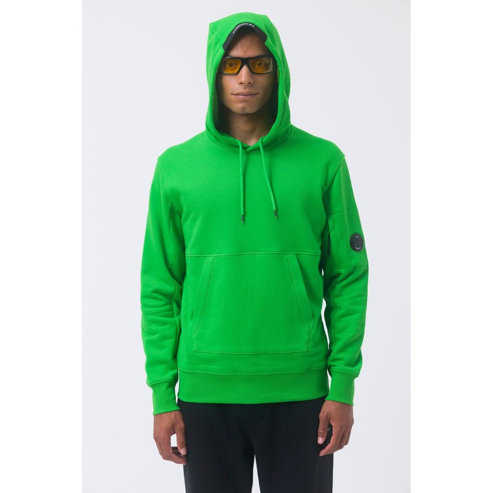 C.P. Company Green Cotton Men's Sweater