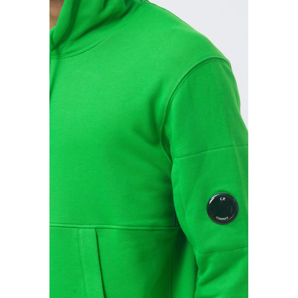 C.P. Company Green Cotton Men's Sweater