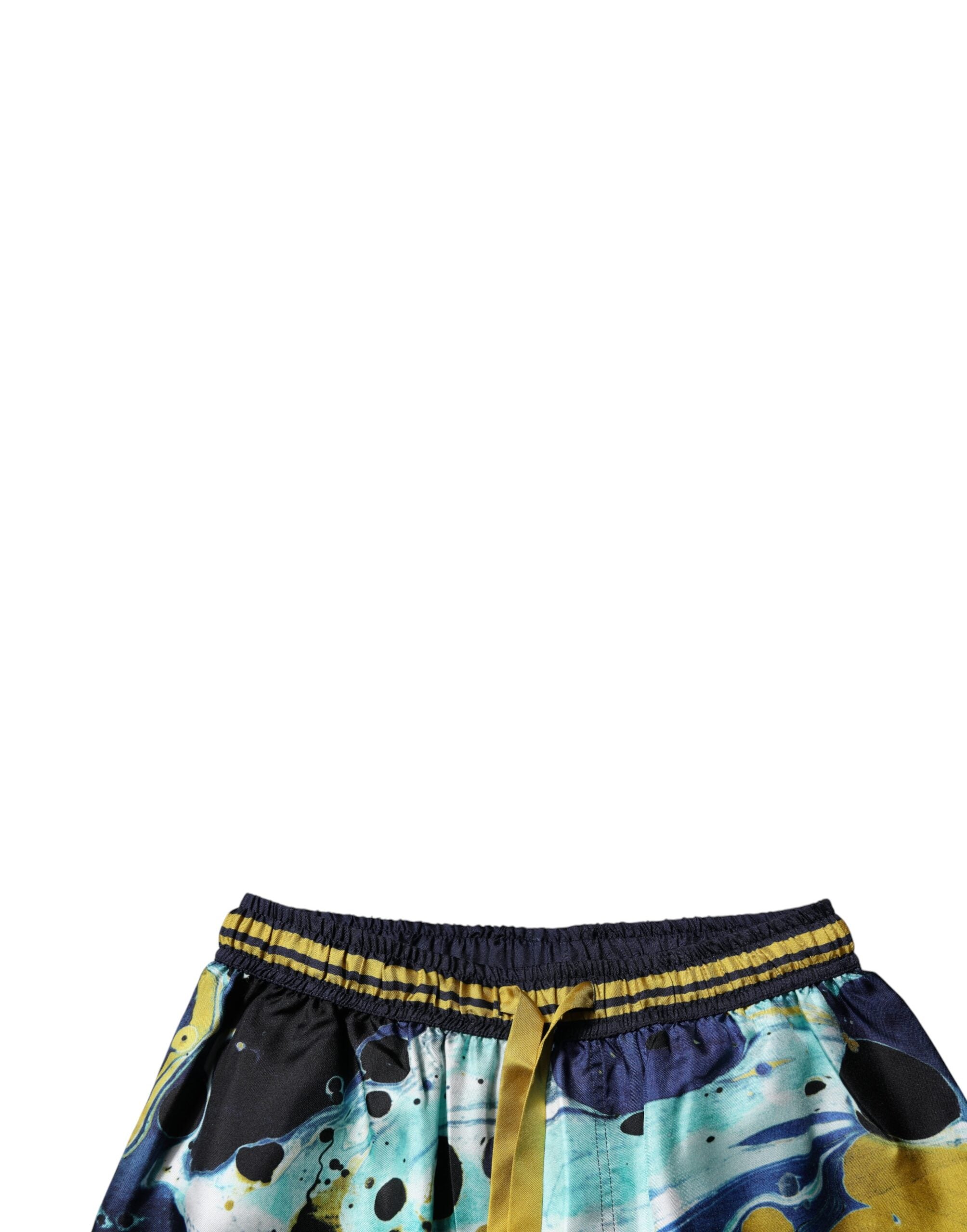 Dolce & Gabbana Multicolor Marble Print Jogger SweatMen's Men's Pants