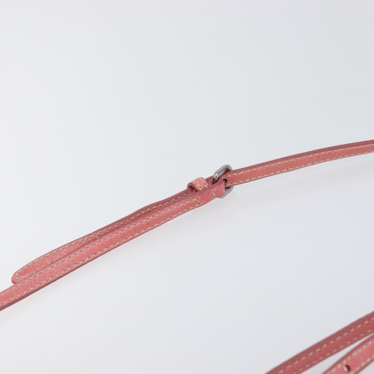 Prada Turnlock Flap Soft Calf Pink Leather Shoulder Bag Bag (Pre-Owned)