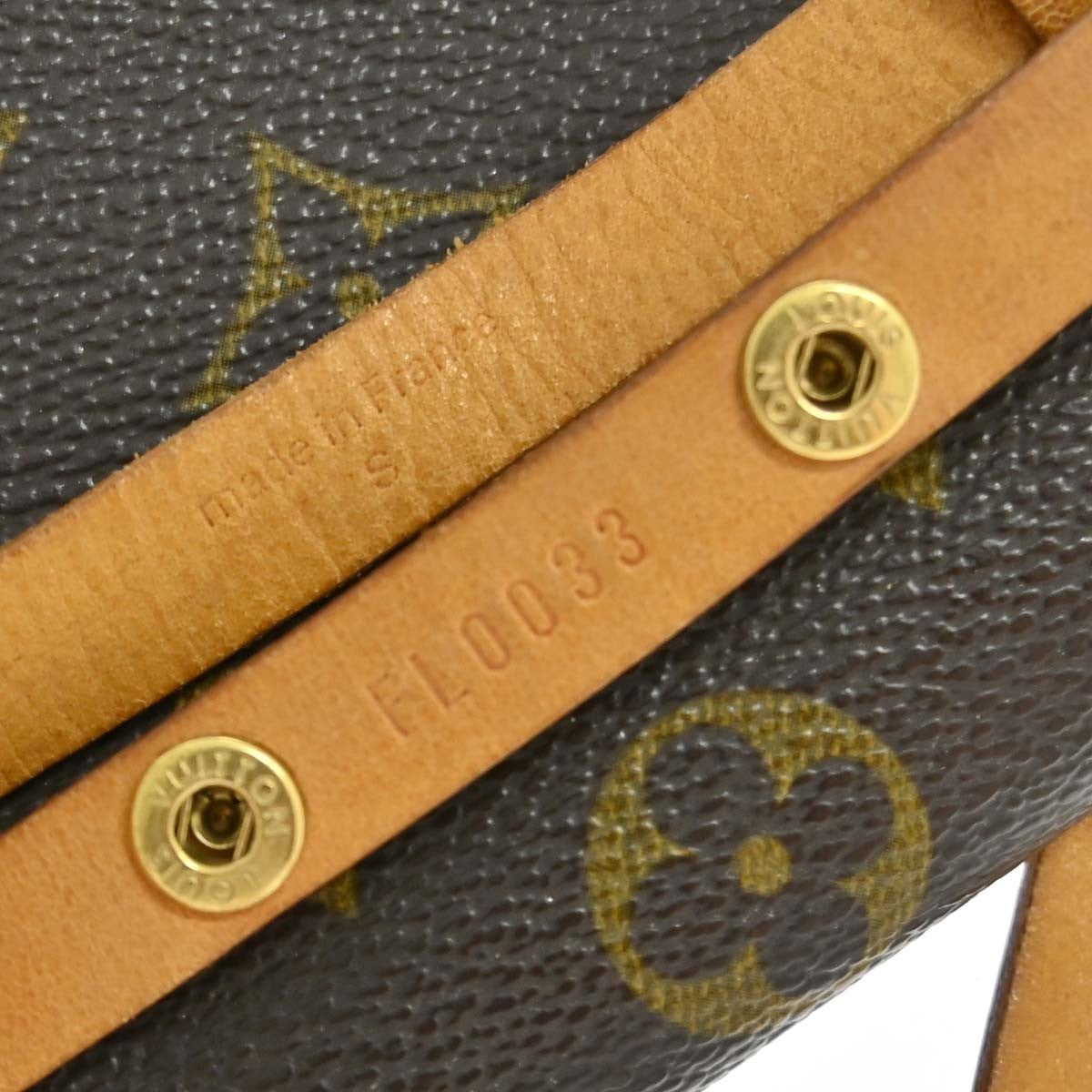 Louis Vuitton Florentine Waist Monogram Canvas Brown Canvas Clutche & Pouche Bag (Pre-Owned)