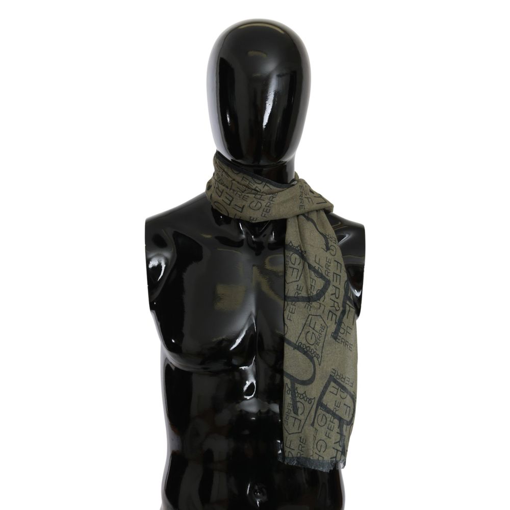 Ferre Bicolor Wool Men's Scarf