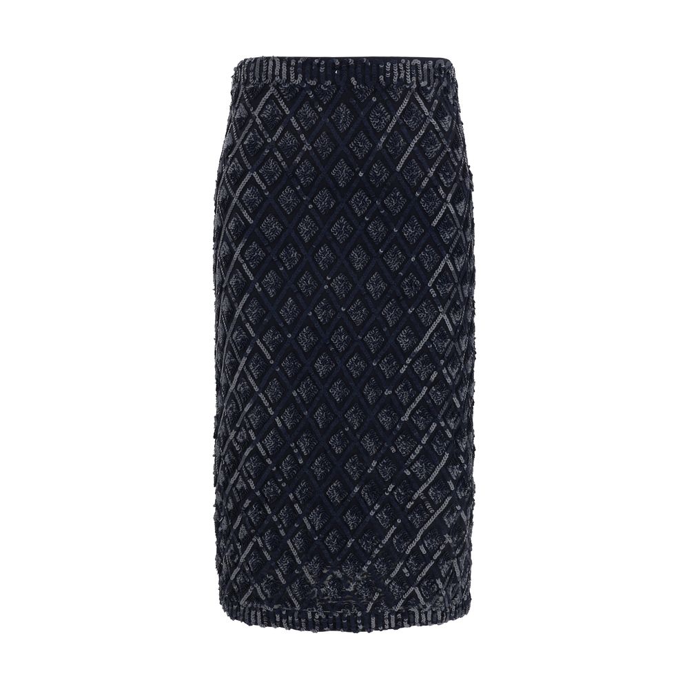 P.A.R.O.S.H. Sequined midi Women's Skirt