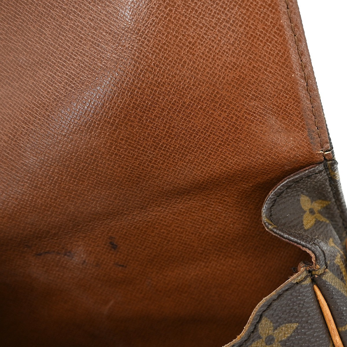 Louis Vuitton Cartouchiere Monogram Brown Canvas Shoulder Bag Bag (Pre-Owned)