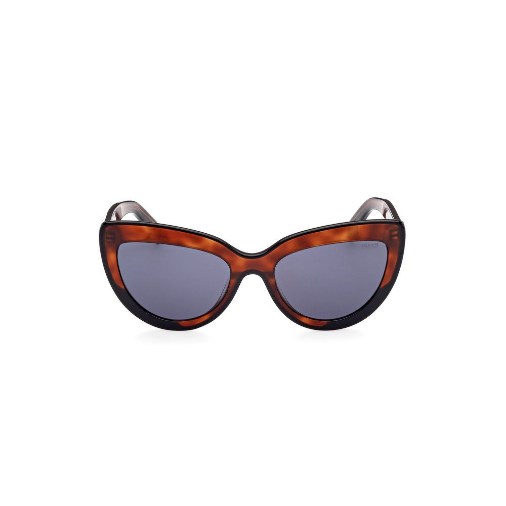 Emilio Pucci Brown Acetate Women's Sunglasses