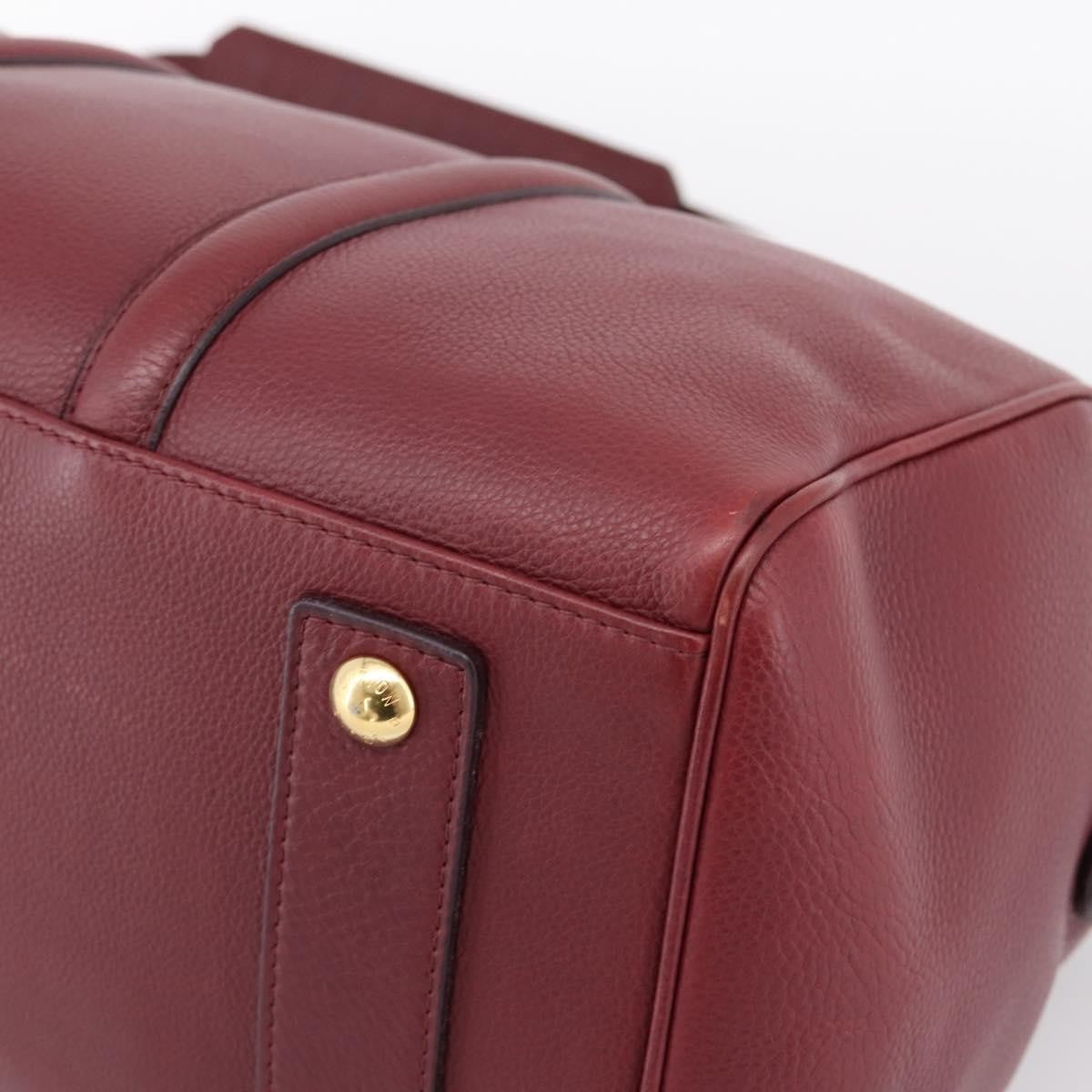 Louis Vuitton Sofia Coppola Sc Leather Red Leather Handbag (Pre-Owned)