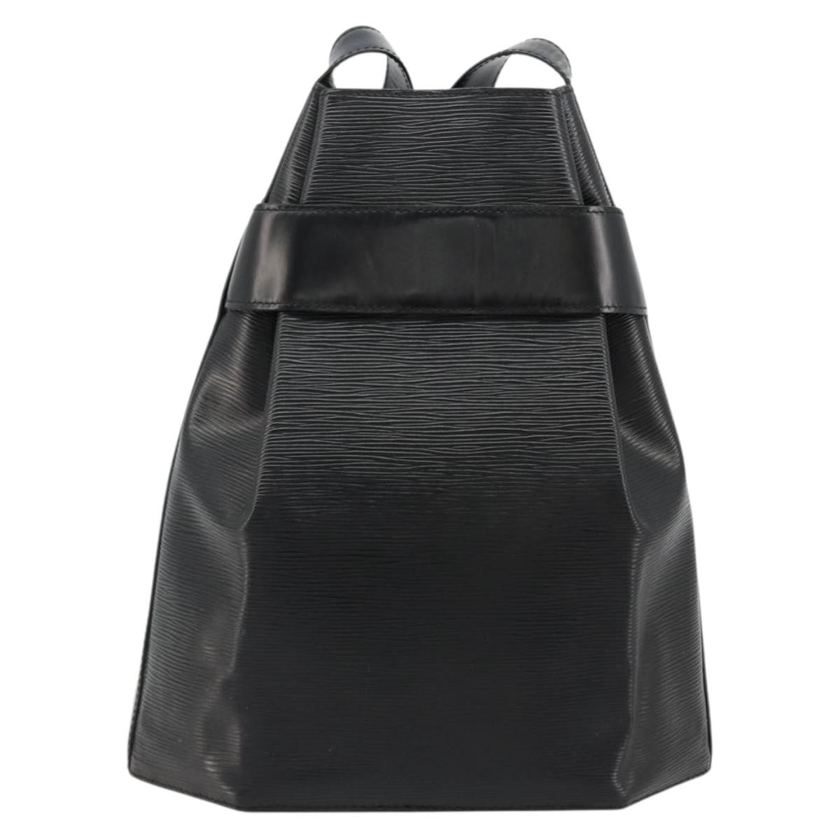 Louis Vuitton Vintage Sac D'epaule Epi Leather Black Leather Shoulder Bag Bag (Pre-Owned)