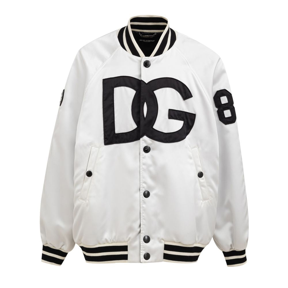 Dolce & Gabbana Beige Polyester Jackets & Men's Coat